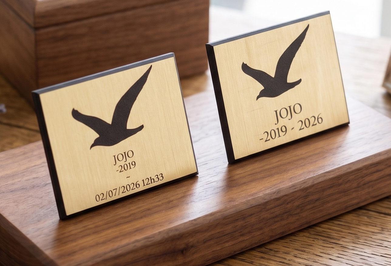 Plaque Militaire Face